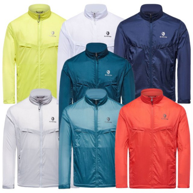 블랙야크 남성용 M 라이트 바람막이 피크 자켓 1 1BYJKM4001