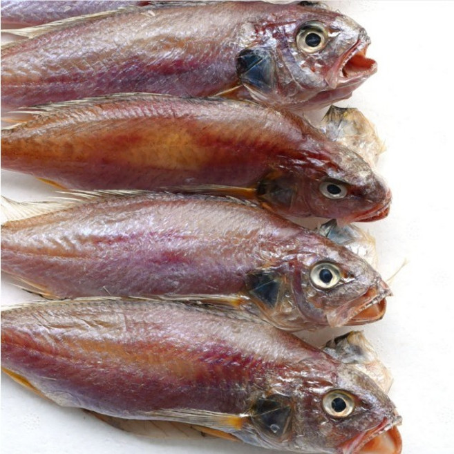 [남해안 당일조업 산지직송] 국내산 반건조 손질 조기 백조기 700g 1.4kg, 1개, 반건조 손질 조기 700g(4-8미)