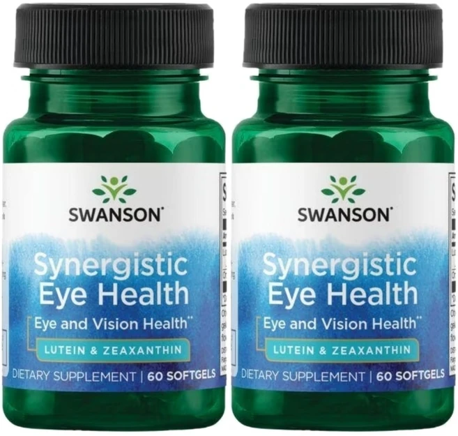 스완슨 시너지스틱 아이 헬스, 2개, 60정 - 쿠팡