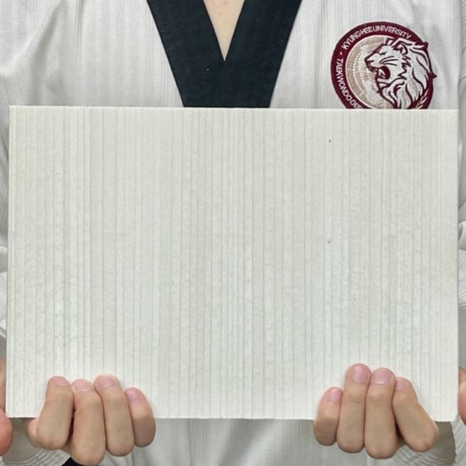태권도 격파용 나무 송판 유아용 어린이 시범단 격파판 행사 용품, 0.3cm, 1개, 0.3cn