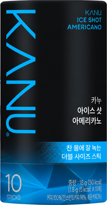카누 아이스샷 아메리카노 (1.8G*10입), 1.8g, 10개입, 1개