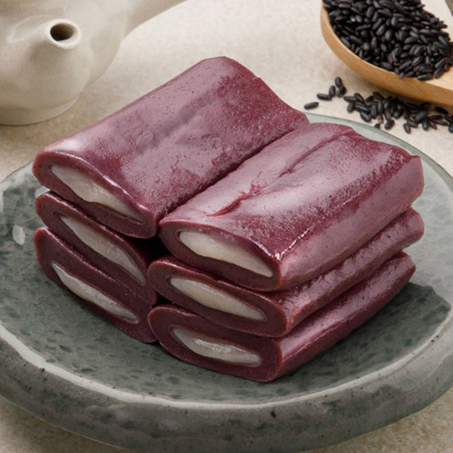 굳지않는 흑미 앙꼬절편 10개입 (600g), 흑미앙꼬절편 600g, 상세설명 참조