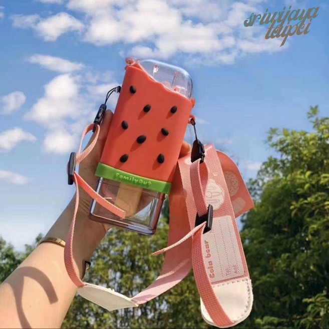 冰淇淋造型水瓶300ml 可愛便攜兒童水壺, 1個, water melon