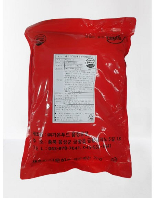 국물떡볶이분말소스 매운맛 3kg [레드테이블], 1개