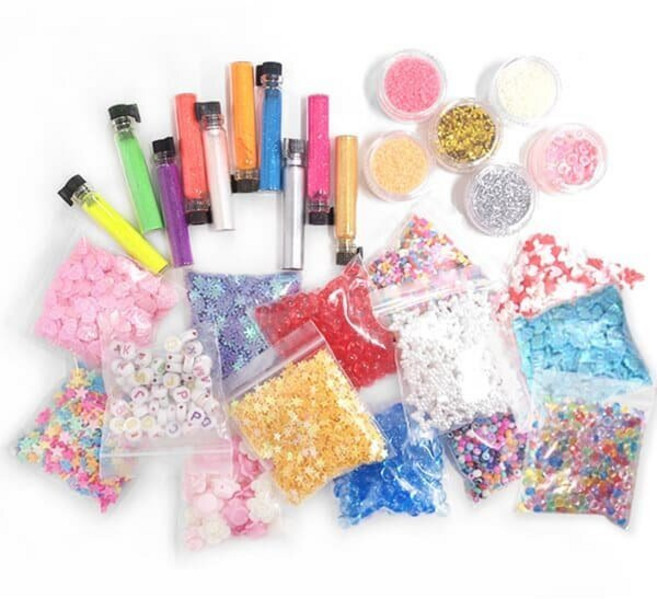 펄가루10종+토핑가루6종+토핑파츠랜덤14종 세트