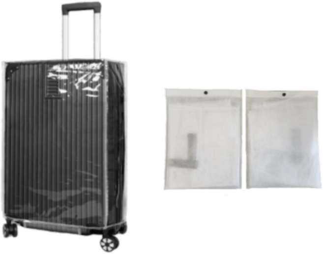 1+1 리빙대장 pvc 여행 캐리어 보호 커버