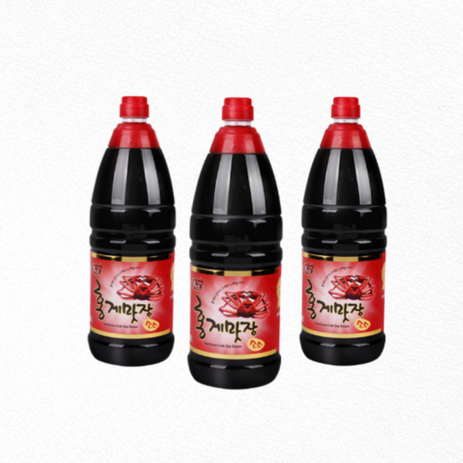 [W.A.T.B] 홍일 홍게맛장 1.8L + 간장 200ml + 다시마 200ml 라미란 이정현 만능맛간장 편스토랑 전참시, 1세트, 12.6L, 홍게간장 1.8L 6개 + 1.8L 1개