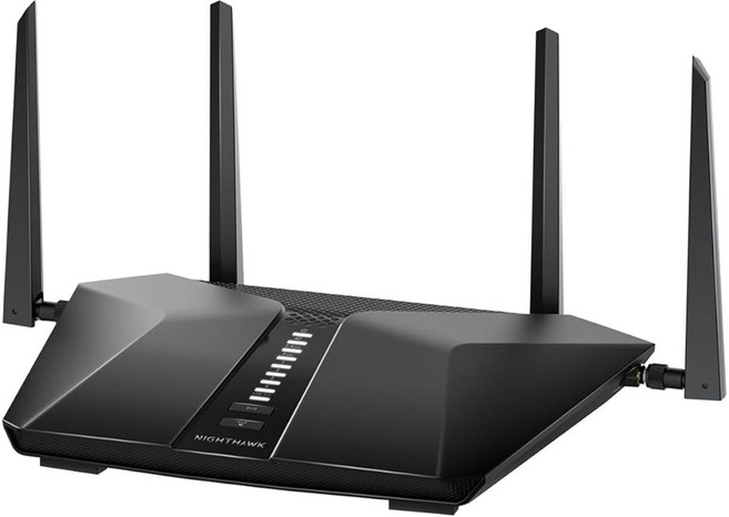 넷기어 나이트호크 5스트림 AX3600 듀얼 밴드 WiFi 6 라우터(최대 3.45Gbps) - RAX41, AX3600 122378