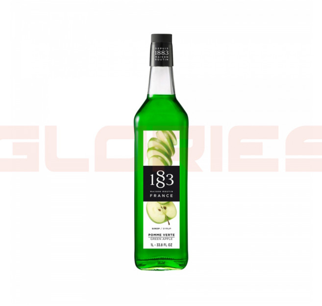 1883 메종 루틴 그린애플 시럽 1L X 6병 커피시럽, 6개