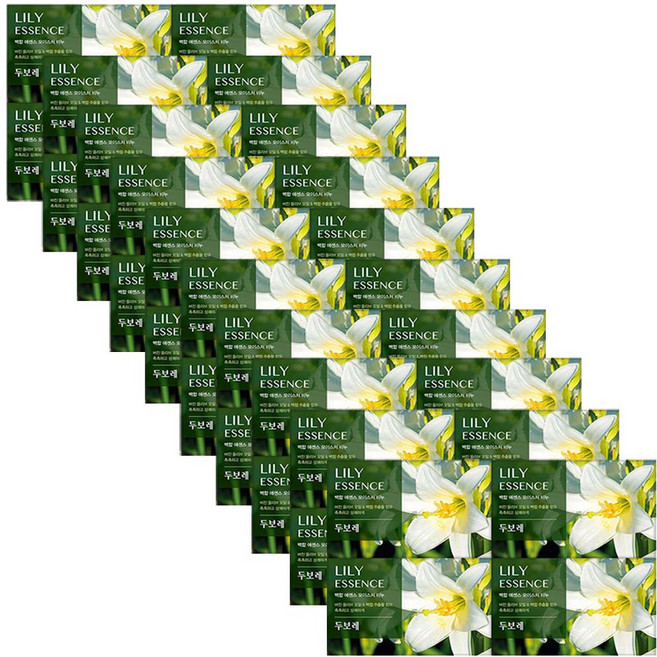 해피바스 두보레 비누 백합향, 100g, 40개입