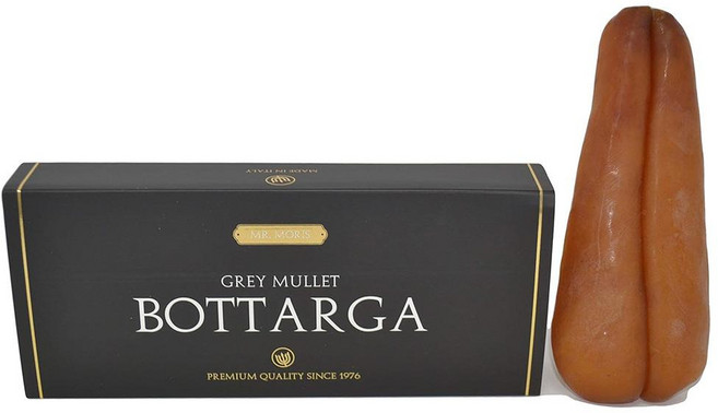 Mr. Moris 코셔 보타르가 120g 1팩 Mr. Moris Kosher Premium Quality Mullet Bottarga - Processed, 1개
