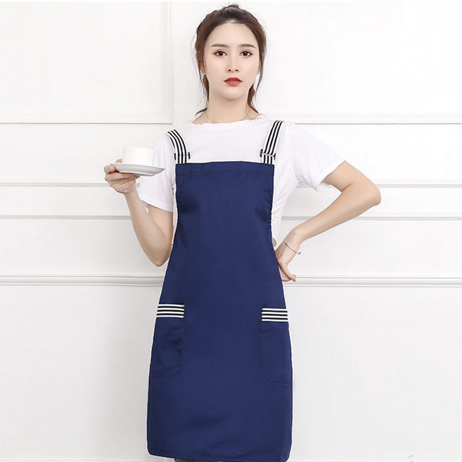 미다스리빙 스트라이프 포인트 앞치마