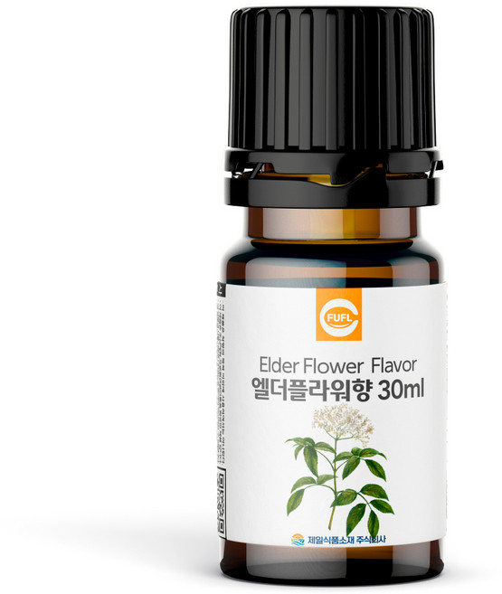 푸플 식품향료 과일 합성 머랭쿠키 제과제빵 슬라임 식용 자일리톨 식품첨가물, 30ml, 1개, 018-엘더플라워향