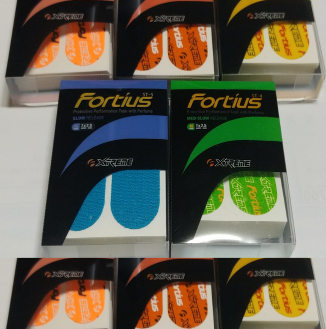 지오볼링 포트리우스볼링엄지테이프, 포트리우스2번테이프(진주황), 1세트