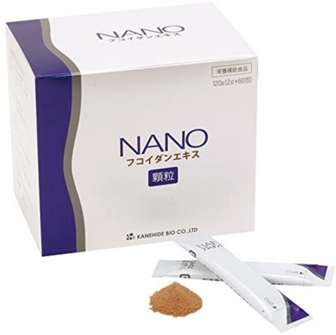 카네히데바이오 나노 후코이단 추출물 과립 60포 일본, 1개, 120g