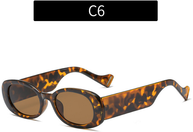 패션 타원형 선글라스 패션젤리 선글라스 스트리트샷 안경