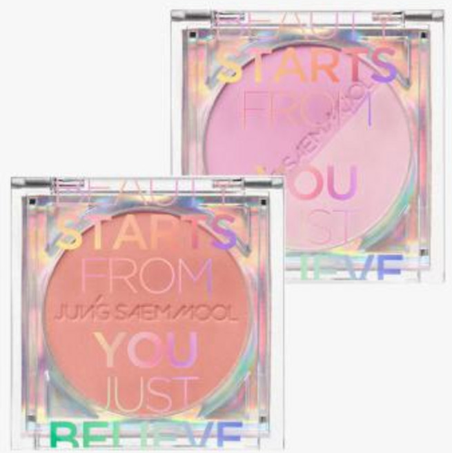 JUNGSAEMMOOL 컬러피스 블러쉬 4.3g 1개, 블렌딩 라벤더