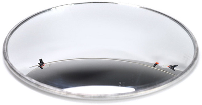 데일리쇼핑 차량용 보조미러 3인치 사각지대미러 낱개 주차 원미러 버스 트럭 화물차, 1개