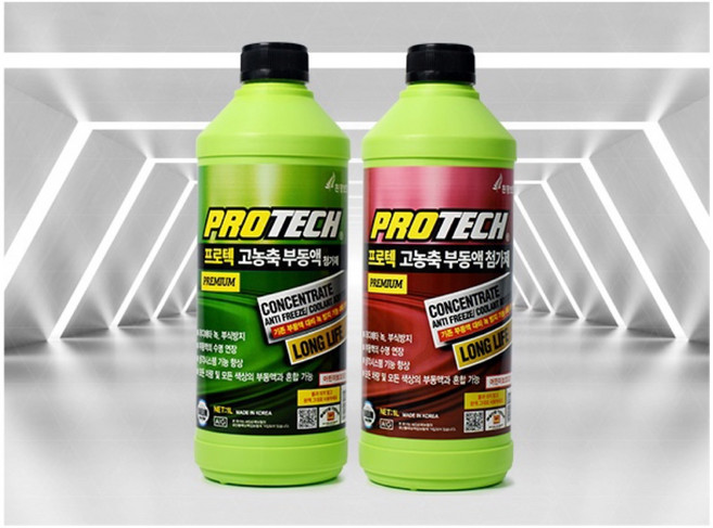 역대급 대림기업 프로텍 부동액첨가제, 녹색1L, 1개, 1L
