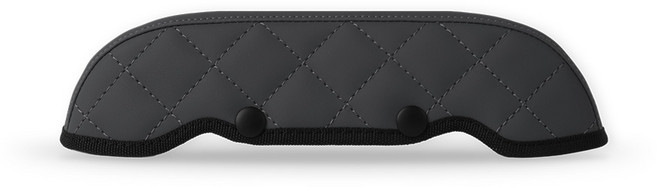 크레이지몬스터 디올뉴 팰리세이드 LX3 2열 도어 손잡이커버, 팰리 LX3 2열 도어 손잡이커버/디올 블랙(2P)