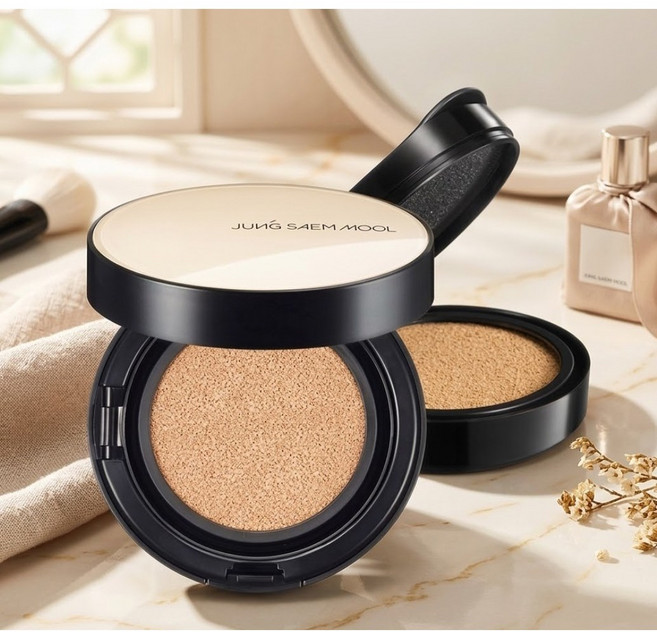 [본품+리필] 정샘물 에센셜 스킨 누더 쿠션, 21미디엄, 1개