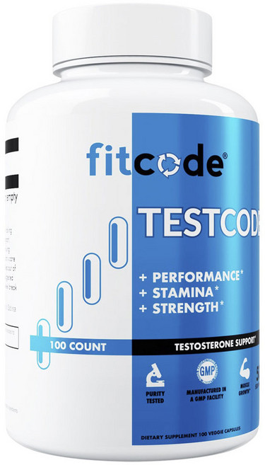 핏코드 테스트코드 테스토스테론 서포트 베지 캡슐, 1개, 100정