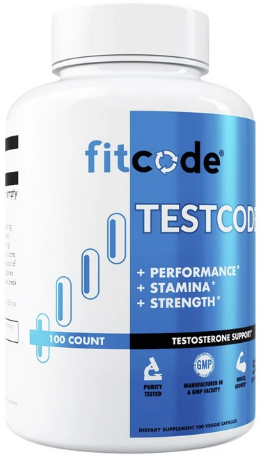 핏코드 테스트코드 테스토스테론 서포트 베지 캡슐, 1개, 100정 - 쿠팡