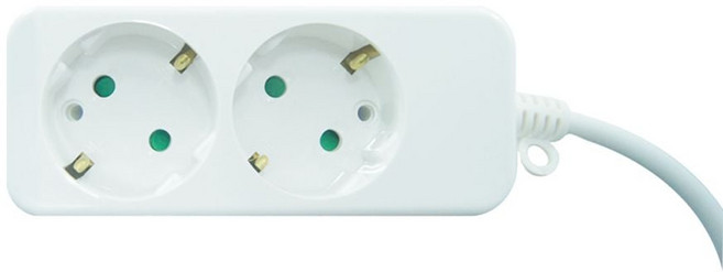 신성전기산업 다조아 고용량 배선 멀티탭 2구 1.5M, 1개