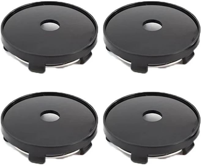 4개 범용 자동차 빈 휠 허브 센터 캡 60mm 외부 직경 림 커버 로고 없음 배지 Hubcap, 01 4Pcs