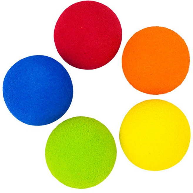 台灣出24H開發票 EVA軟球(3公分)空氣槍動力槍補充子彈 888玩具 888便利購, 1個, 橘色