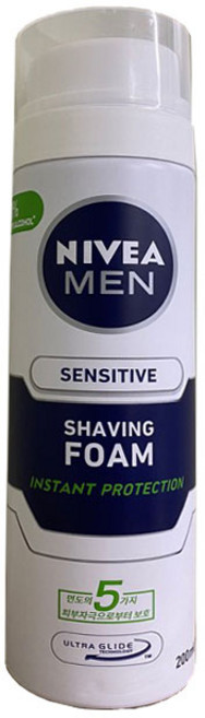 니베아 맨 센서티브 쉐이빙 폼, 200ml, 1개