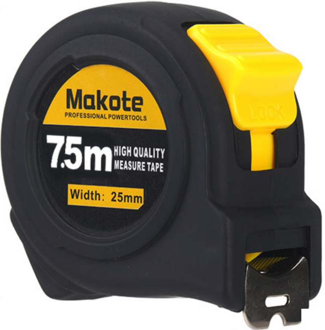 데이아스 그립감 좋은 셀프인테리어 줄자 7.5m, 1개