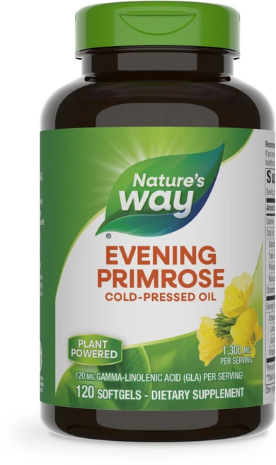 네이쳐스웨이 EFA 골드 이브닝 프림로즈 1300mg 소프트젤, 120정, 1개 - 쿠팡