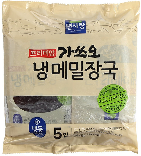 직접 우려낸 프리미엄 가쓰오 냉메밀장국 모밀육수, 300g, 10개