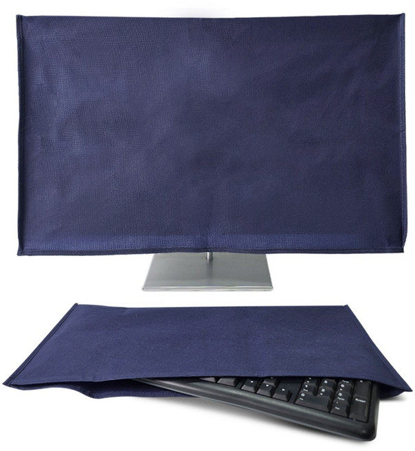 스냅케이스 모니터 키보드 커버 먼지방지, 27 in, 1개