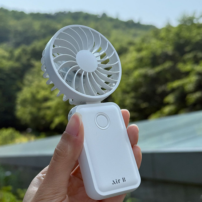 에어비 미니 폴더블 손 선풍기