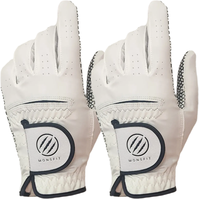 1+1 HKpick 괴물 골프장갑 논슬립 실리콘, 1세트, 남성왼손 2켤레