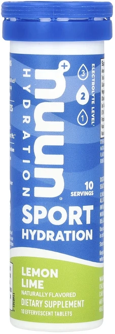 효과가 좋은 Nuun 스포츠 하이드레이션 전해질 발포 드링크 레몬 라임 10정 최저가격 - 쿠팡