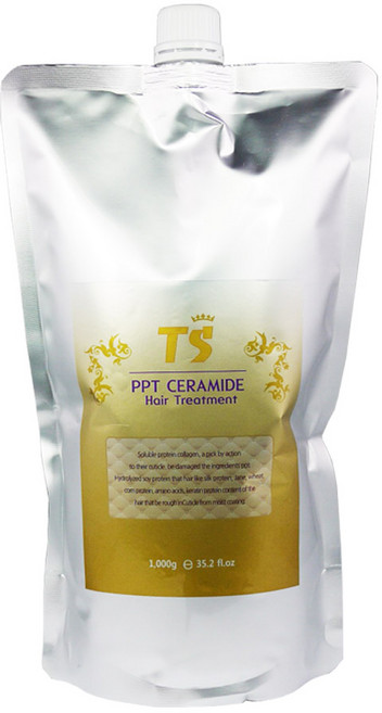 TS PPT 세라마이드 헤어 트리트먼트 헤어팩 1000g, 1L, 1개
