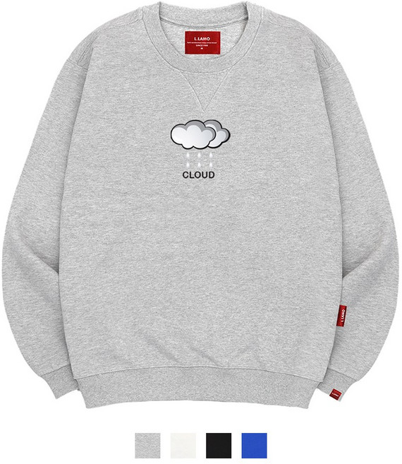 엘라모 3M 구름 맨투맨 남녀공용 빅사이즈 S~4XL