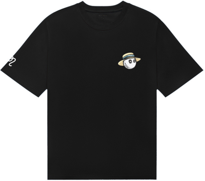 말본 긴팔 티셔츠 골프 블랙