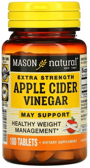 매이슨네츄럴스 엑스트라 스트렝스 애플 사이다 비니거 타블렛, 100정, 1개 - 쿠팡