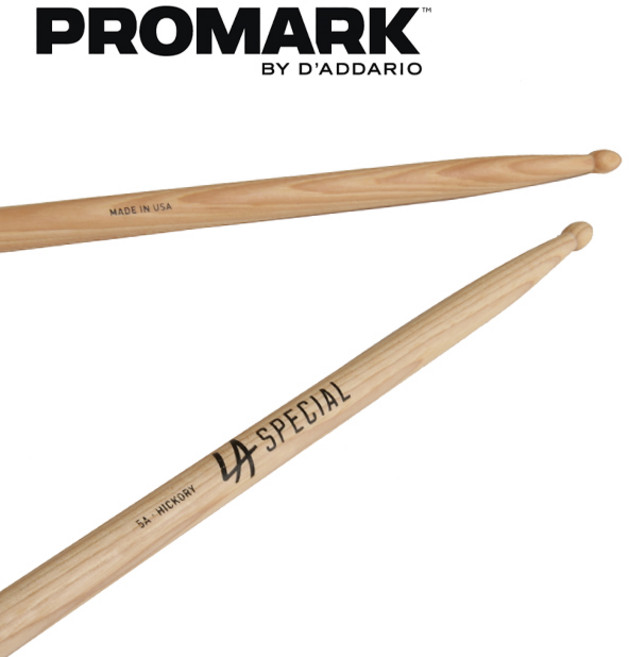 프로마크 Promark LA Special 드럼스틱 (LA5AW), 1세트, Natural