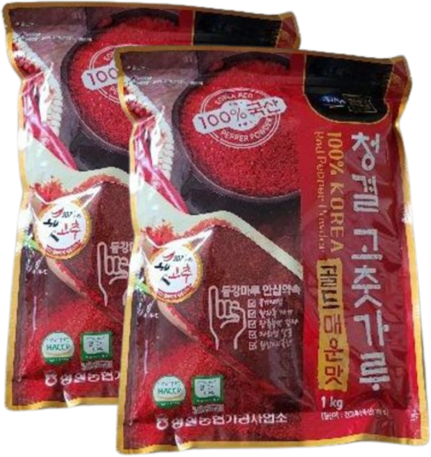 영월농협 동강마루 청결 고춧가루 매운맛 2kg, 1개