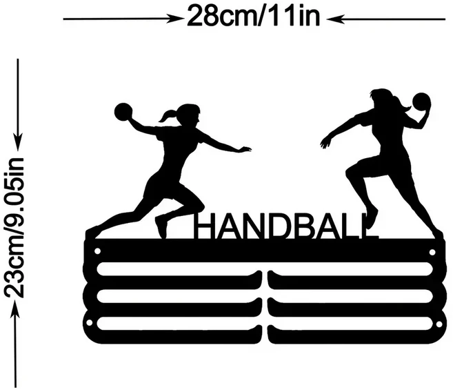 1pc 리듬 체조 메달 옷걸이 디스플레이 여성 스포츠 메달 디스플레이 랙 벽 마운트 리본 디스플레이 홀더 4, 08 AECH-15724