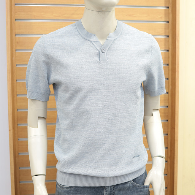 [INDIAN] 솔리드 헌리넥 여름니트 MIE BR5M2411