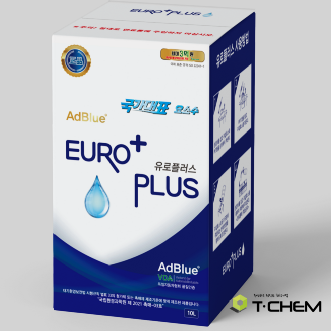 국가대표 애드블루 디젤 요소수 10L 벤츠 BMW 아우디 폭스바겐 볼보, 1개