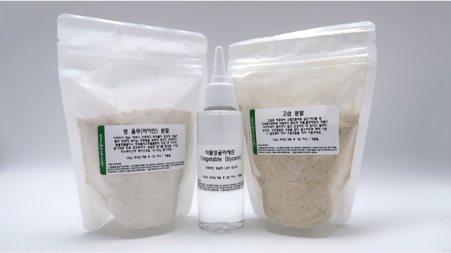 천연팩 율무고삼팩 곡물 가루 마스크 세트, 1개, 1개입