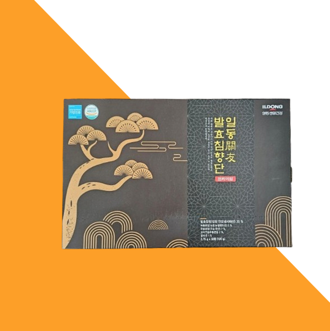 일동 발효 침향단 프리미엄 홍삼 3 75g 생선콜라겐 천궁 보스웰리아 구기자 도라지 마 산수유 작약 지황 삽주뿌리 참당귀 감초 형개꽃대 오미자 벌꿀 우슬 콘드로이친, 3개, 32g