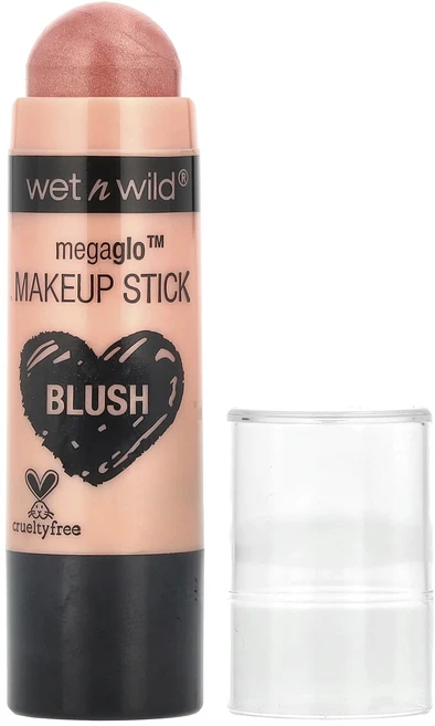 wet n wild MegaGlo 메이크업 스틱 블러셔 Peach Bums 0.21oz(6g), wetnwildMegaGlo메이크업스틱블러셔PeachB, 1개 - 쿠팡